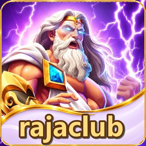 Beranda aplikasi rajaclub di Android dengan menu unduhan yang jelas.